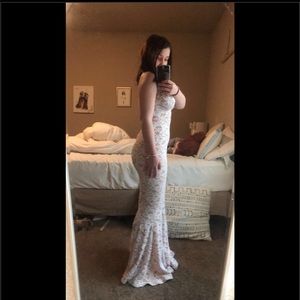 Lace gown